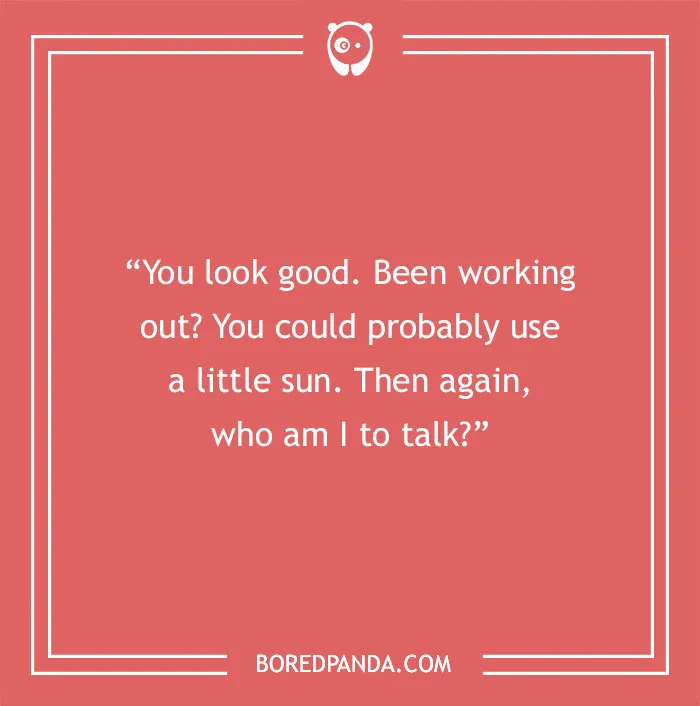 Quote on a red background from Joker about life and self-reflection.