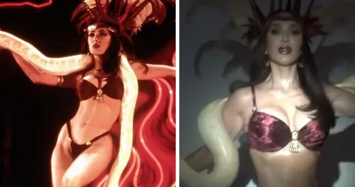 Salma Hayek Applauds Kim Kardashian’s Recreation Of Her Iconic Vampire Character