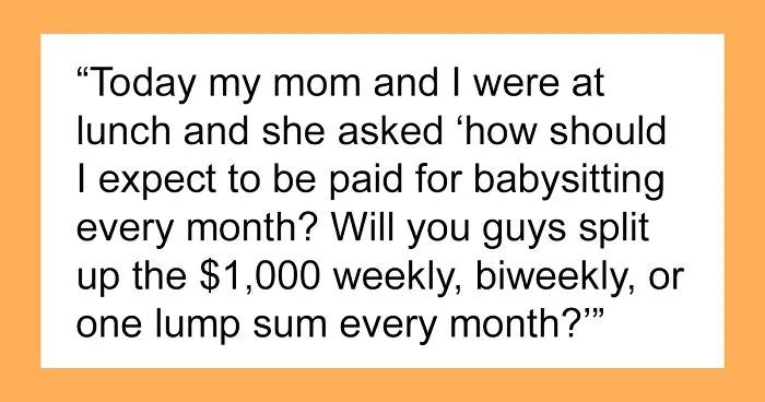 Woman Reassures Couple She’ll Babysit Her Grandchild For Free Until It’s Actually Due To Be Born