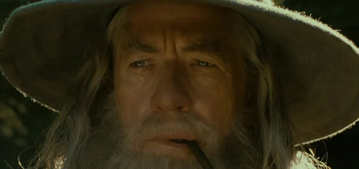 Gandalf smoking from The Lord of the Rings