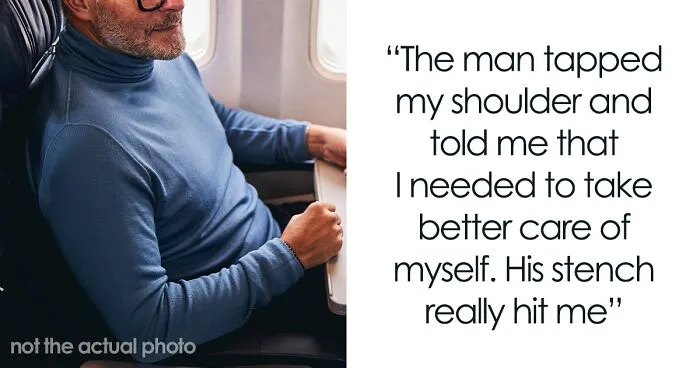 Jerk On A Plane Claims He Can't Sit Next To Smelly Passenger, Turns Out He's The One Who Stinks