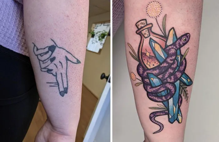 New One Had To Be A Little Wonky To Cover-Up The Original. Don’t Really Care Though, I Like It