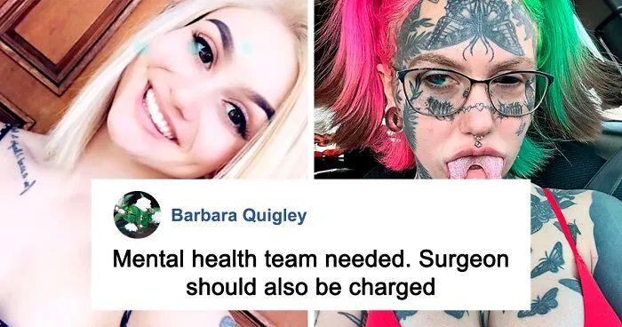 “You Terrify Me”: Woman Who Spent 10 Years Modifying Her Body Gets Slammed For Inked Look