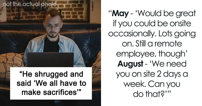 “I Took Less Money To Work From Home”: Man Furious After Boss Demands He Work From Office