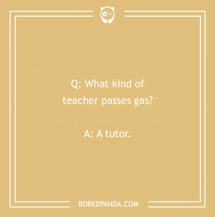 A funny school joke about a teacher and a tutor for kids, great for back to school.
