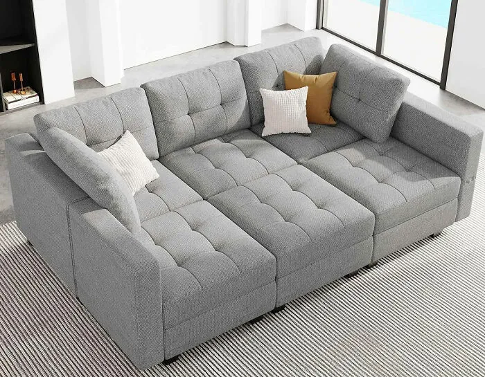 Belffin Convertible Sectional Sleeper Sofa