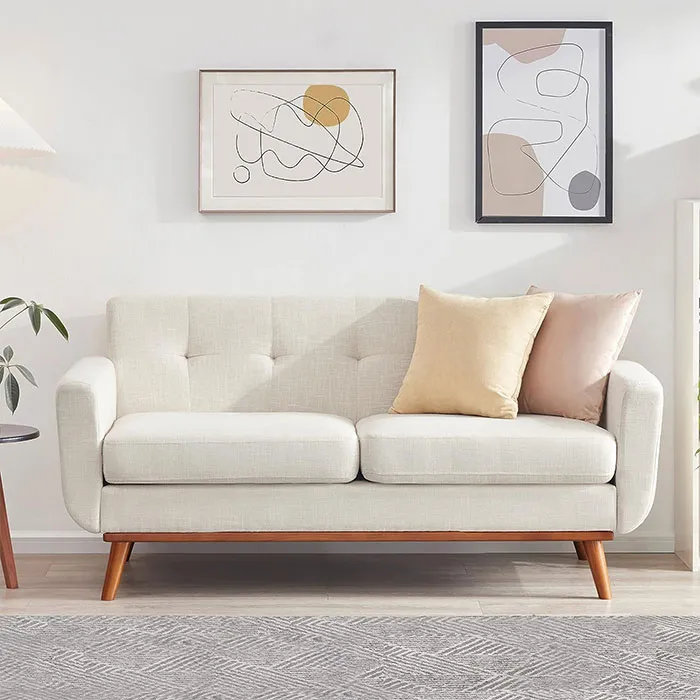 Kingfun Tbfit Mid-Century Modern Small Sofa