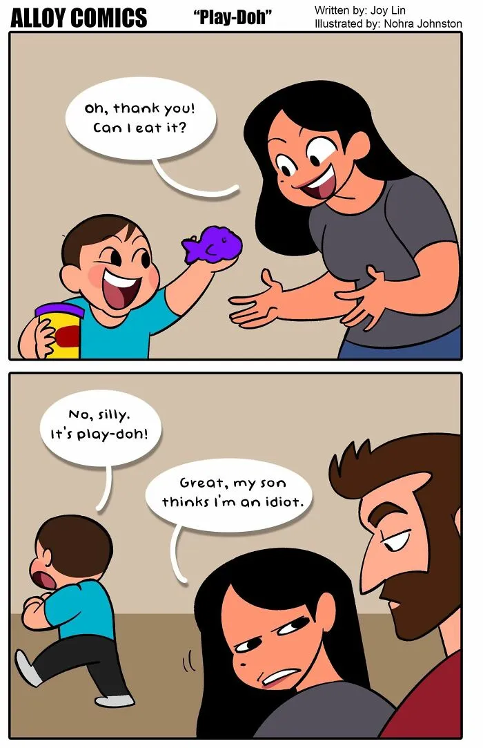 30 Honest Comics About Marriage And Everyday Family Life With A Toddler (New Pics)