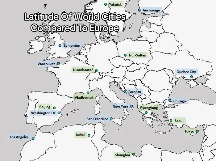30 Facts About European Countries Shown In The Form Of Maps