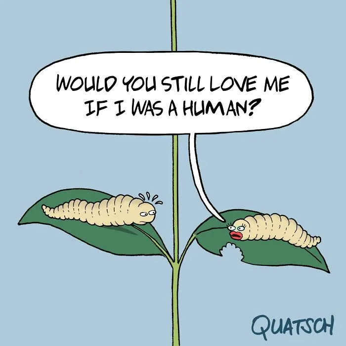 22 Absurd And Witty Comics Depicting Ridiculous Situations By Quatsch (New Pics)