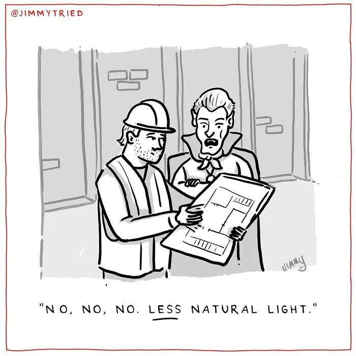 Comedy Has No Bounds: 22 Darker-Toned One-Panel Comics By Jimmy Craig (New Pics)