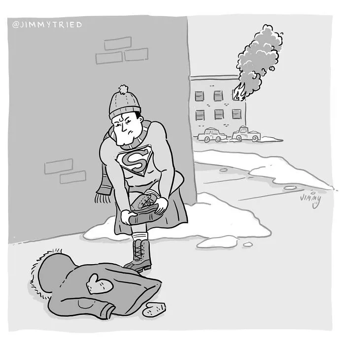 Comedy Has No Bounds: 22 Darker-Toned One-Panel Comics By Jimmy Craig (New Pics)