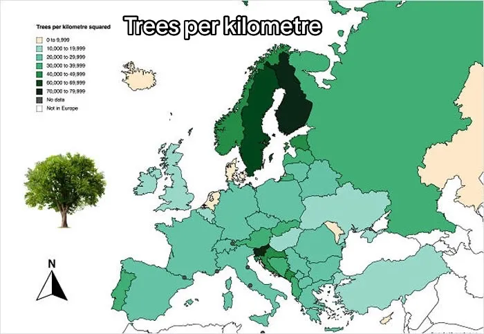 30 Facts About European Countries Shown In The Form Of Maps