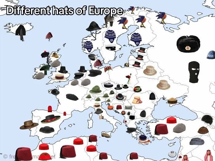 30 Facts About European Countries Shown In The Form Of Maps