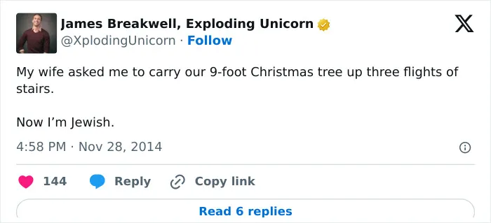 35 Funny Tweets That Capture The Authenticity Of The ‘Magical’ Christmas Tree Decorating Season
