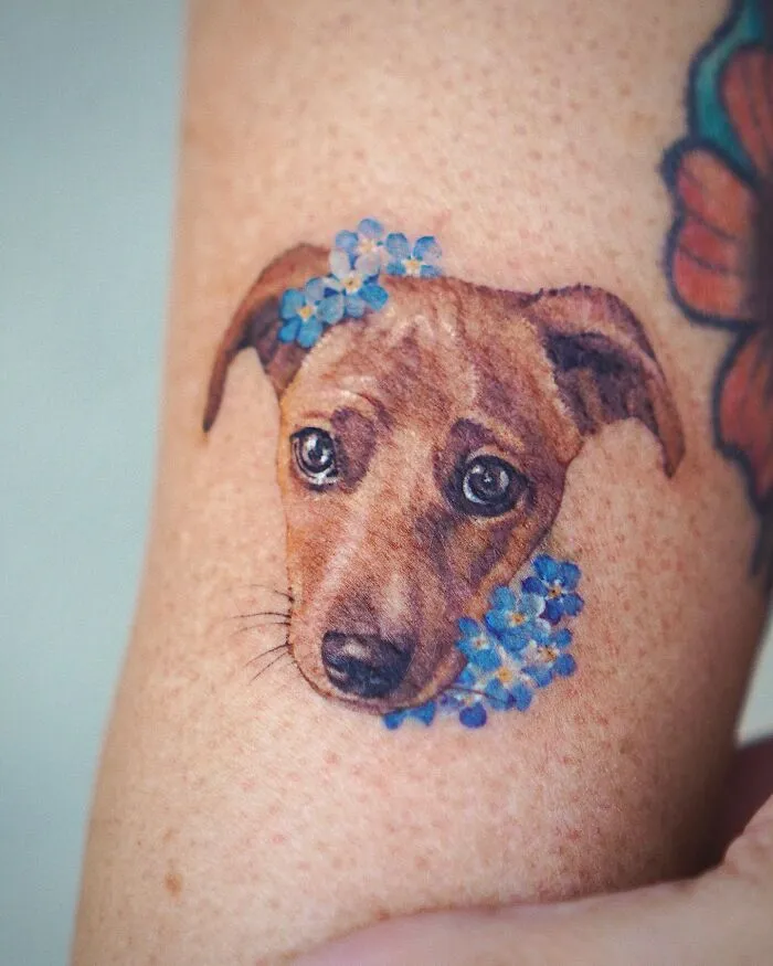 70 Painting-Like Tattoos With Elements Of Nature And Animals By Korean Ink Artist (41 Pics)