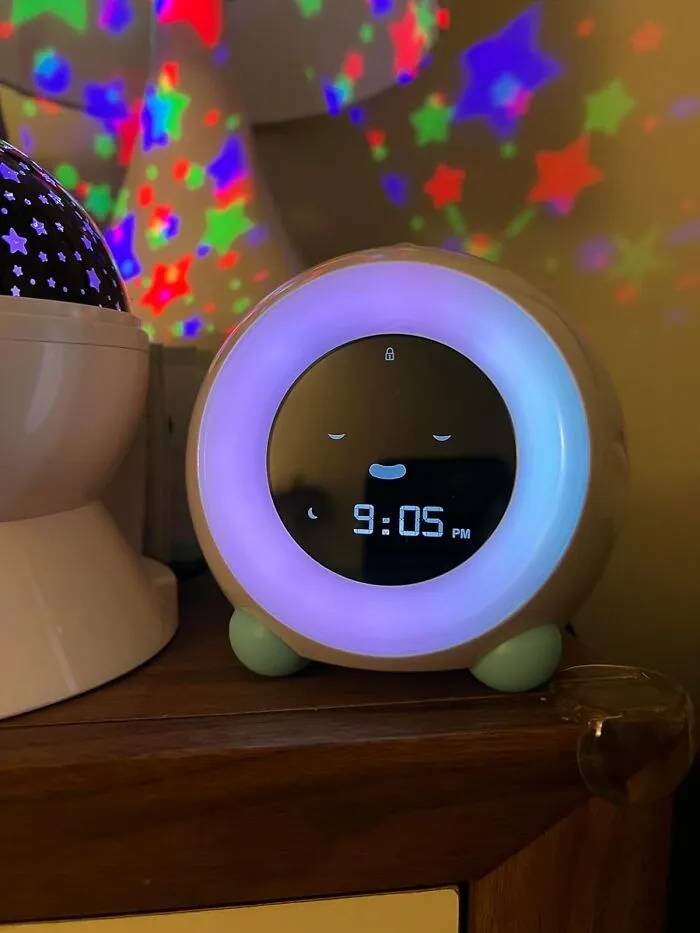 Littlehippo Mella: Ready To Rise Children's Sleep Trainer, Night Light, Sound Machine