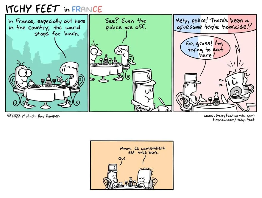 40 Funny Cultural Differences Experienced By Travelers, Depicted By “Itchy Feet Comic” (New Pics)