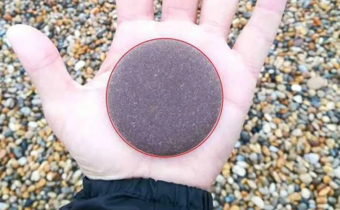 Para ver si una roca es perfectamente redonda