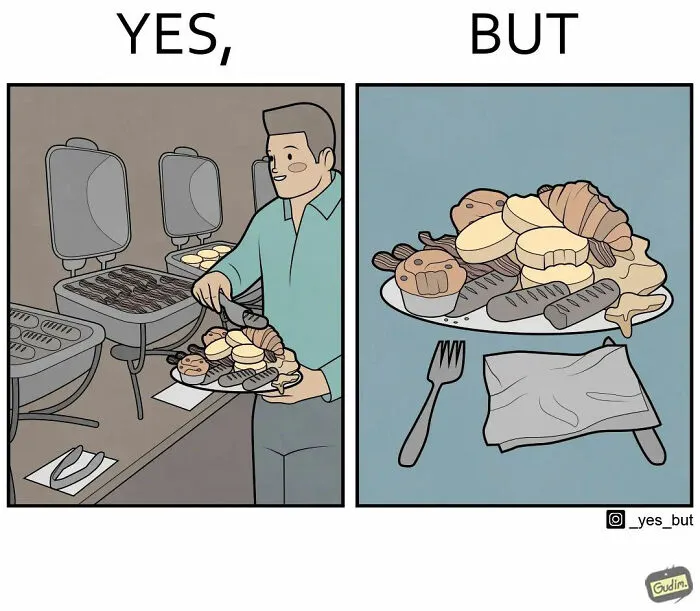 “Yes, But”: Artist Illustrates Both Sides Of The Same Story (26 New Pics)