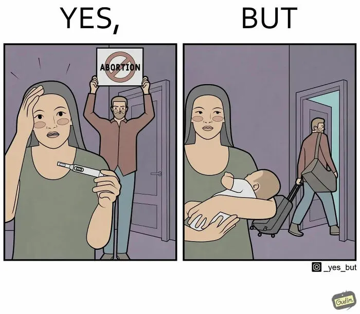 “Yes, But”: Artist Illustrates Both Sides Of The Same Story (26 New Pics)