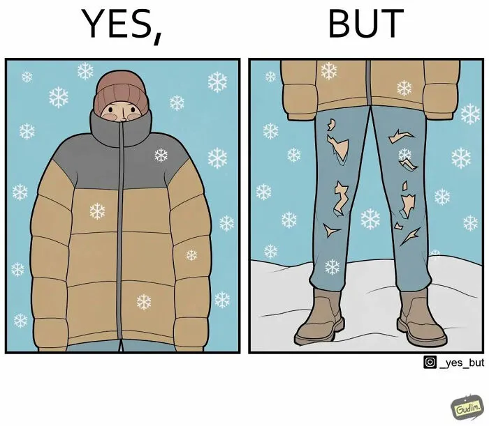 “Yes, But”: Artist Illustrates Both Sides Of The Same Story (26 New Pics)