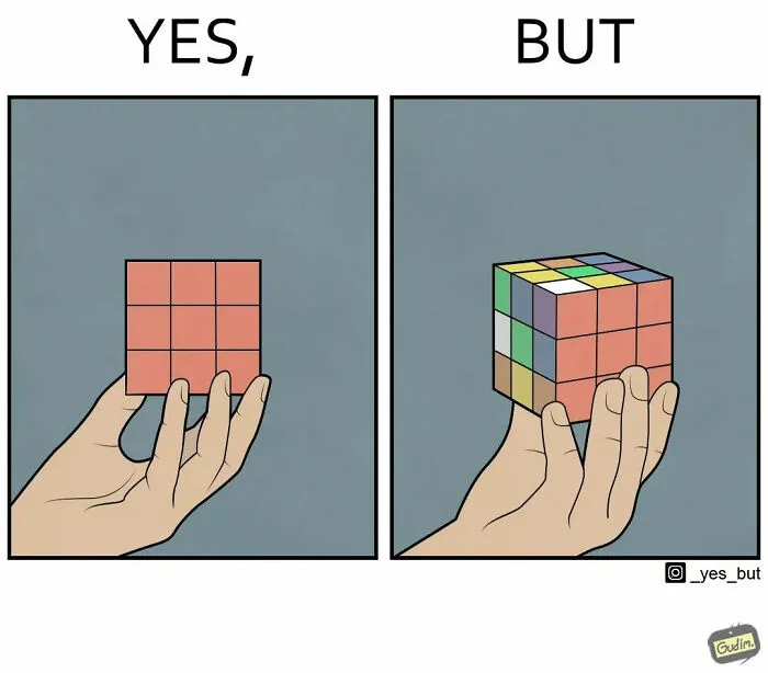 “Yes, But”: Artist Illustrates Both Sides Of The Same Story (26 New Pics)