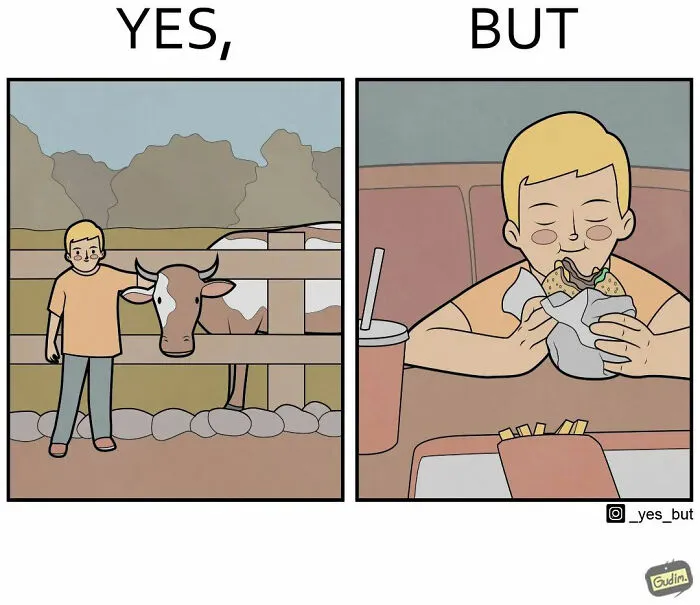 “Yes, But”: Artist Illustrates Both Sides Of The Same Story (26 New Pics)