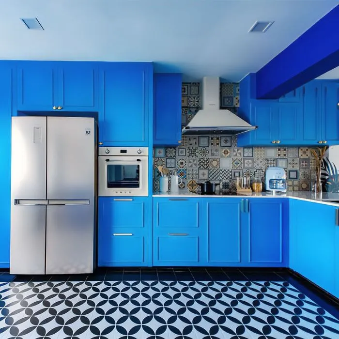 Mixing Dark And Light Blue