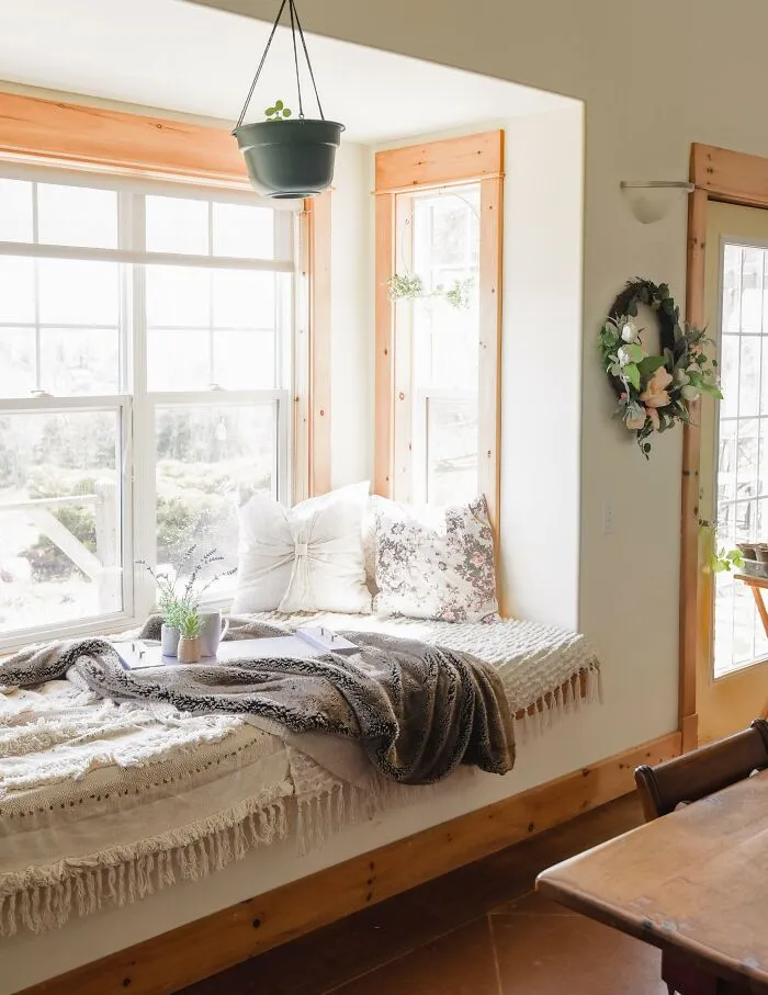 My Window Seat Is The Coziest Spot In The House