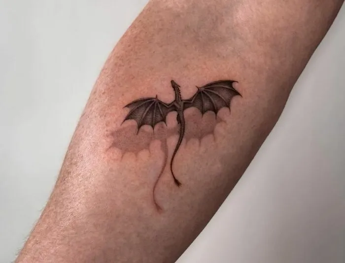 Flying Dragon Tattoo