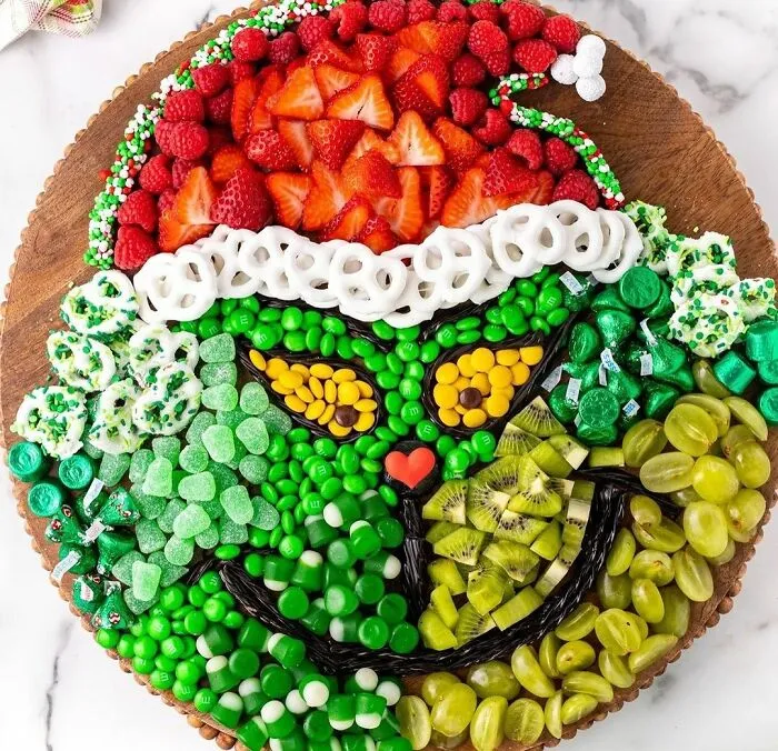 Get Ready To Be The Talk Of The Party When You Bring This Board To Your Grinchmas Celebrations. If It Weren't Filled With So Many Delicious Treats You Might Feel Naughty Eating It