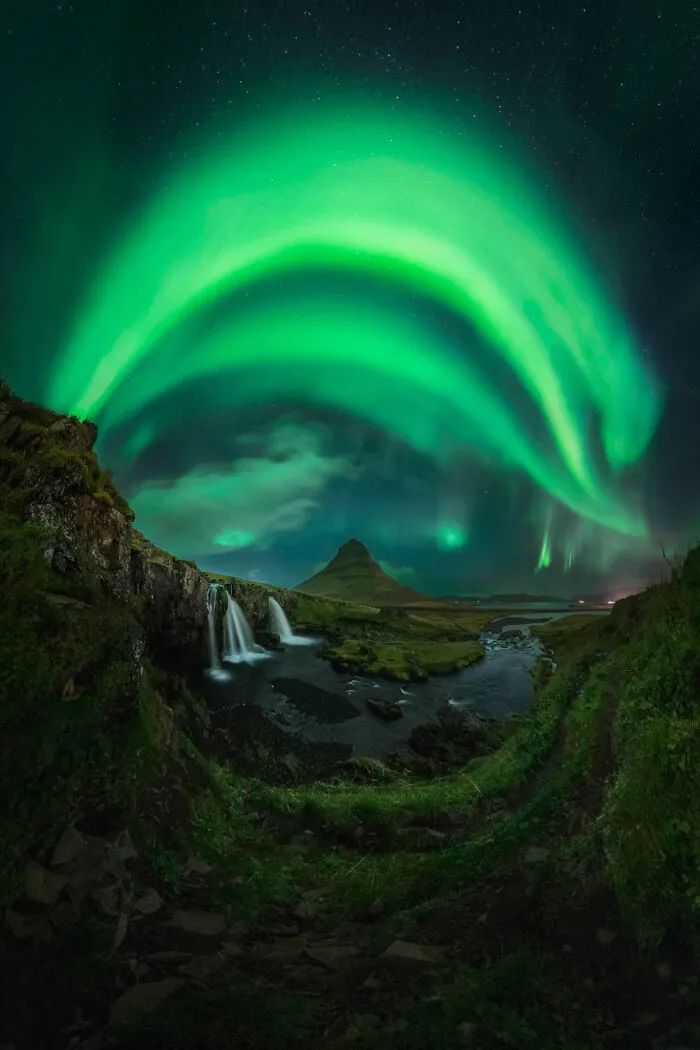 "Kirkjufell Explosion" By Marc Marco Ripoll