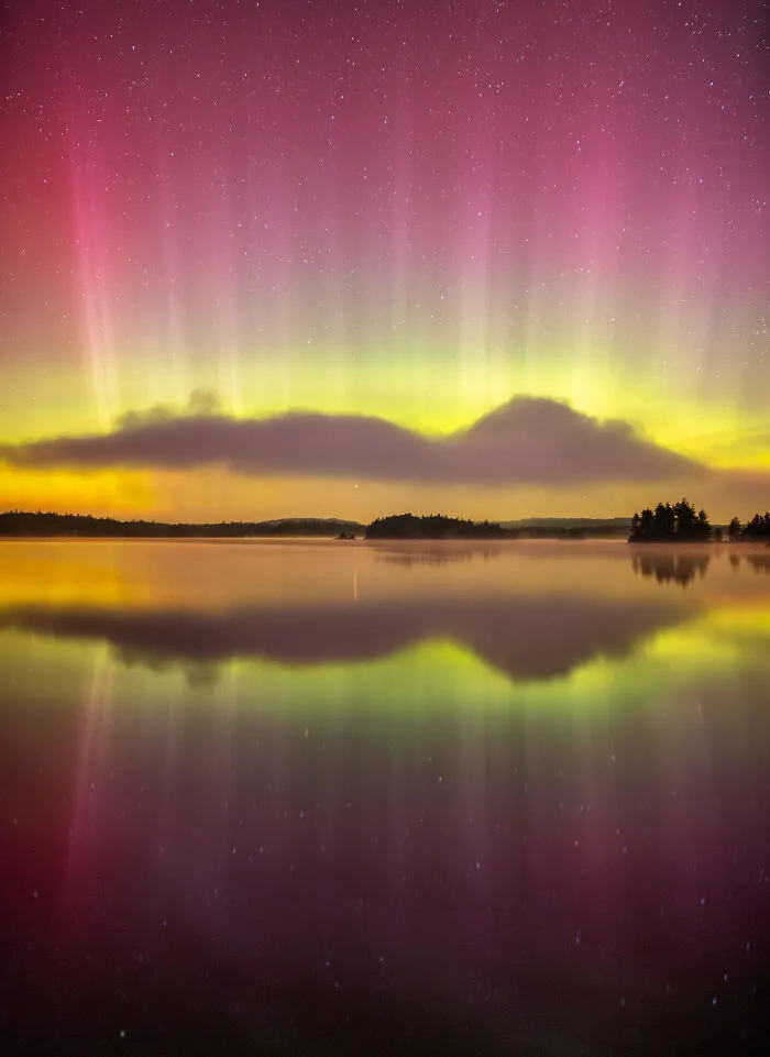 "Northern Lights In Nova Scotia" By Kristine Rose