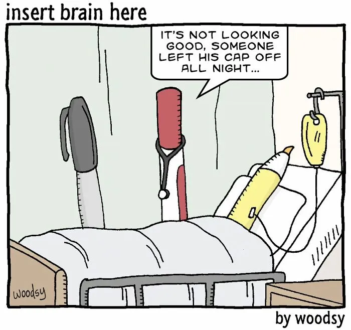 Absurd Situations And Silly Humor: 50 New Comics By Paul Woods