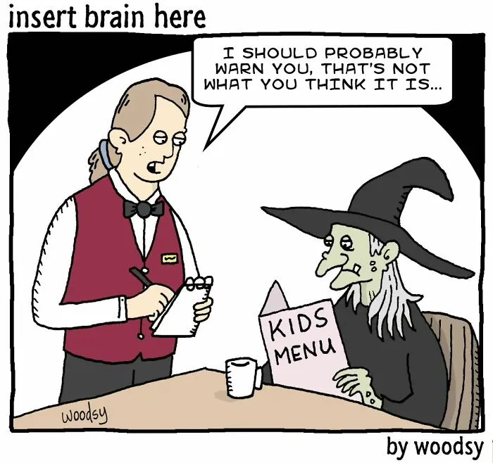 Absurd Situations And Silly Humor: 50 New Comics By Paul Woods