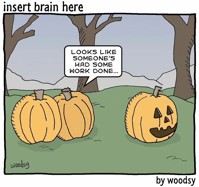 Absurd Situations And Silly Humor: 50 New Comics By Paul Woods