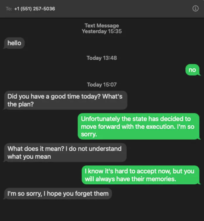 I Can't Tell What The End Game Of These Random Texts Are. I've Stopped Caring And Gotten Creative