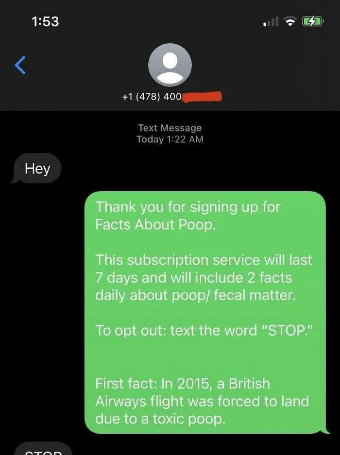 Felt Like Messing With A Spammer