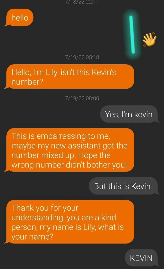 Confused Scammer Had To Start The Script Over