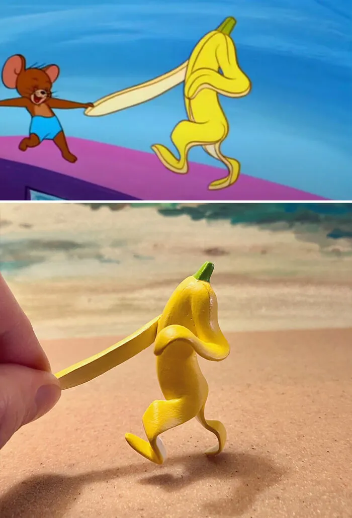 20 New Sculptures Of Tom And Jerry's Most Unfortunate Moments By Taku Inoue