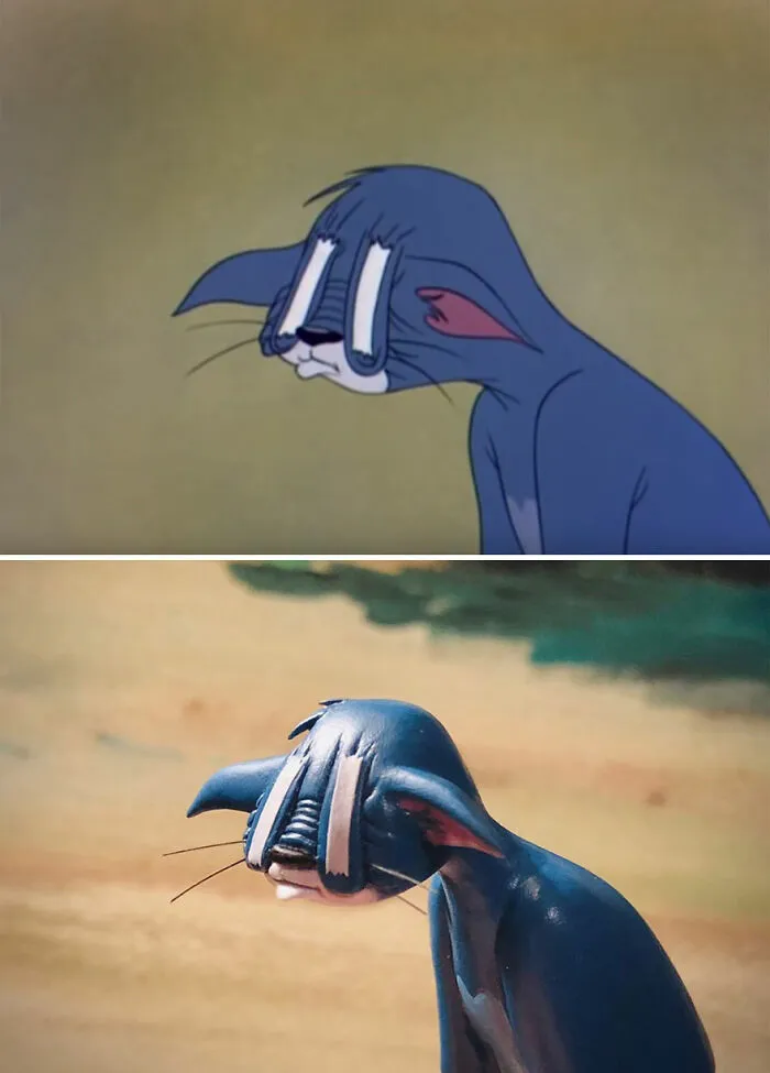 20 New Sculptures Of Tom And Jerry's Most Unfortunate Moments By Taku Inoue