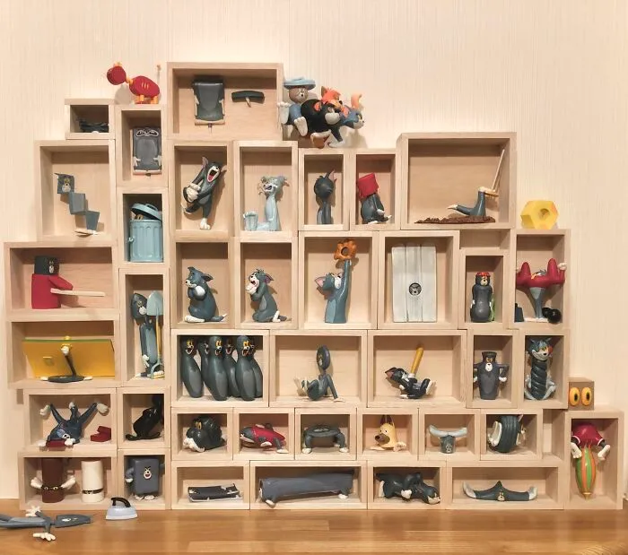 20 New Sculptures Of Tom And Jerry's Most Unfortunate Moments By Taku Inoue