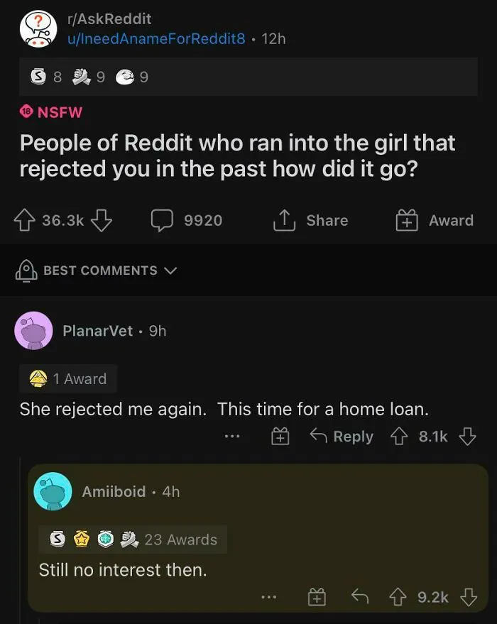 Still No Interest Then