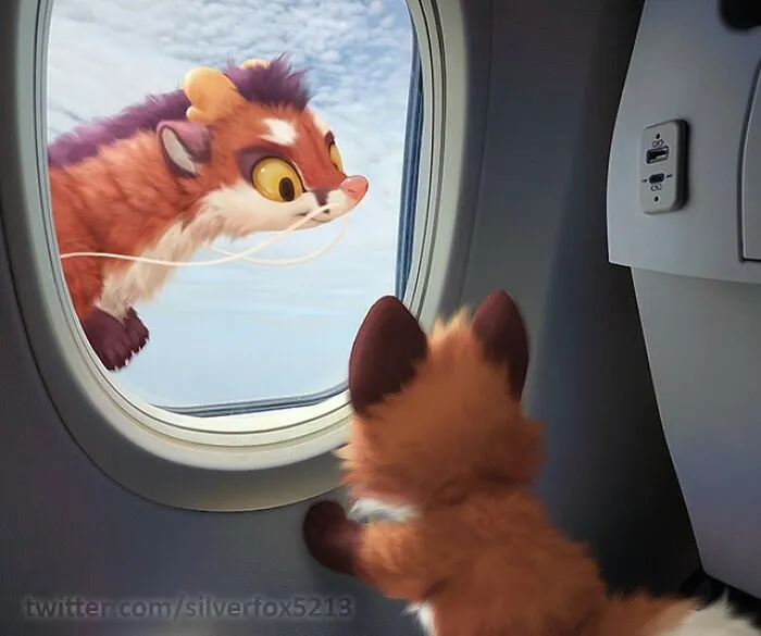 This Artist Draws Incredibly Cute Animals Living In Our World (35 New Pics)