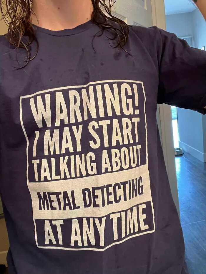 Aviso, puedo empezar a hablar sobre detección de metales en cualquier momento