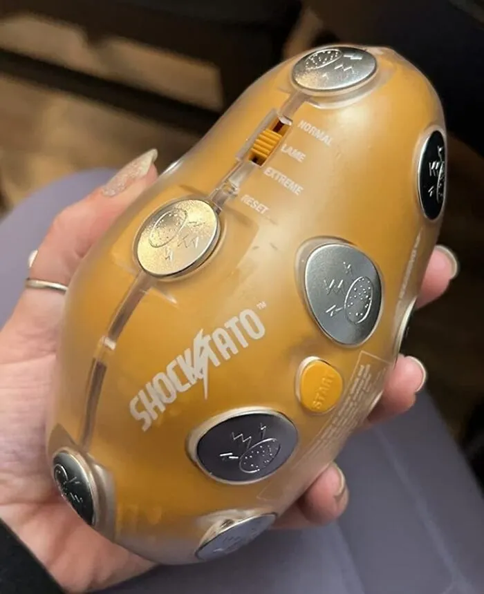 Peel Back Boredom And Light Up Your Evenings With Lightning Reaction Shocktato Party Game! It's Sure To 'Spud' Up Some Fun 'Potato-Tential' Crises