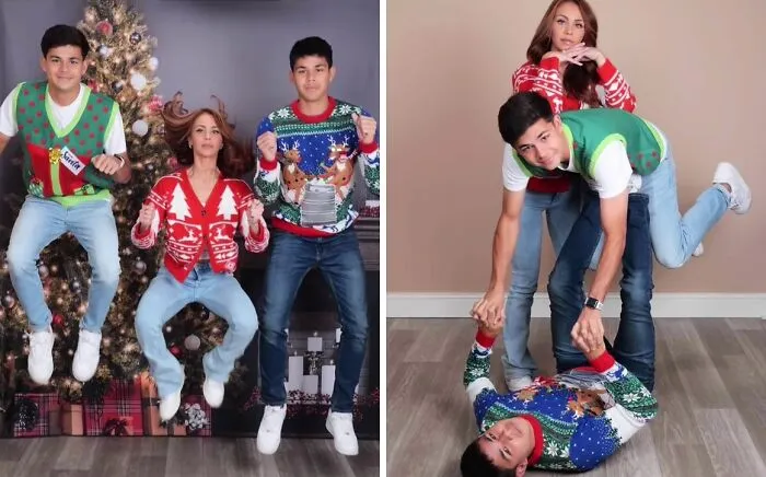 Awkward Holiday Photo Trend at JCPenney Is Going Viral Now And Pics Turn Out Hilarious (30 Pics)