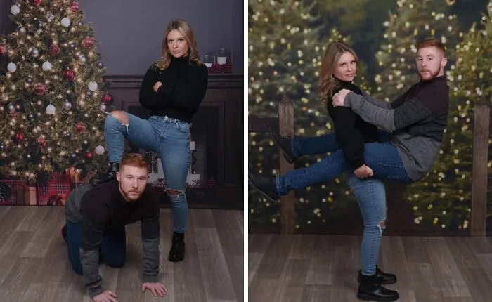Awkward Holiday Photo Trend at JCPenney Is Going Viral Now And Pics Turn Out Hilarious (30 Pics)