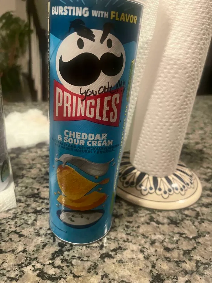 Someone Ate My Roommates Pringle’s